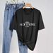 Women's Clothing Women's Casual Round Neck Short Sleeve T-Shirt Multi-Color Style Simple Fashionable Sports Top Solid Printed Loose Fit_ecoleips.com