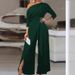 K New One Shoulder Formal Elegant Party Jumpsuit_ecoleips.com