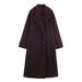 Fashion Casual Lapel Long Wool Jacket_ecoleips.com