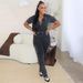 Women's Clothing Fashion Stitching Leggings Sports Suit_ecoleips.com