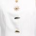 K New Sleeveless Top With Irregular Button Design For External Wear, Slim Fit Round Neck Vest For Women_ecoleips.com