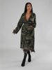 Women's Edgy Camo Windbreaker – Distressed Long Jacket With Ripped Detailing, Streetwear Outerwear (Light Green/Dark Green)_ecoleips.com