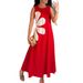 Women's Clothing Summer New Women's Wear Fashion Simple And Versatile Classic Style Positioning Flower Women's Dress_ecoleips.com