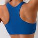 Women’s Ribbed Bandeau Bikini Set – High-Cut Swim Bottom & Strapless Sports Top (S-XL, Royal Blue, Quick-Dry Polyester)_ecoleips.com