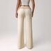 Women's Clothing Flared Lace-Up Casual Pants – Low-Rise Stretch Fit, Sexy & Comfortable (S-XL, Boho Aesthetic)_ecoleips.com
