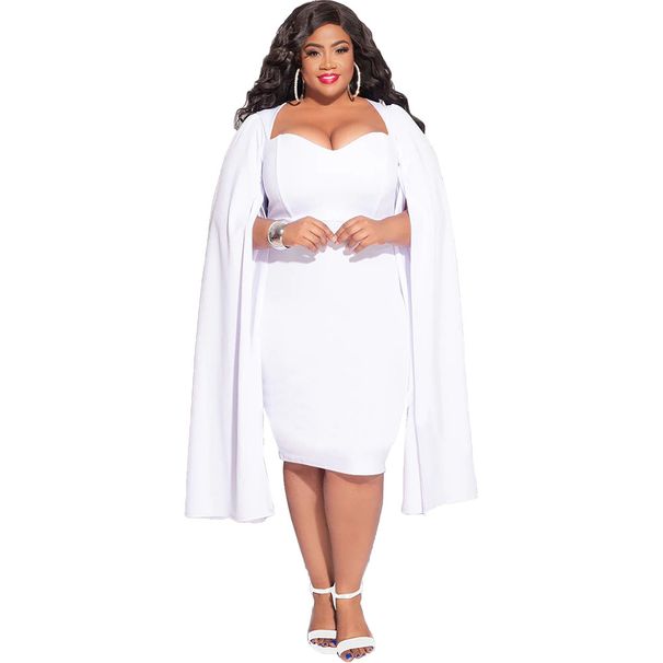 plus Size Women's Bodycon Skirt N7733 Elegant Fashionable Autumn Winter European American Style Foreign Trade Dress for Women_ecoleips.com