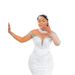Women's Clothing Off-Shoulder Mermaid Wedding Dress For Women Long Sleeves Slim Fit Sexy Light Luxury Niche Wedding Dress_ecoleips.com