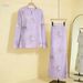 Muslim Fashion Women's Clothing Fashionable Long Dress Two Piece Set For Women Polyester Muslim Dress_ecoleips.com