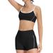 Women's Clothing Sports Bra With Thin Shoulder Straps Tight And Shockproof Outdoor Fitness Sling Nude Yoga Suit_ecoleips.com
