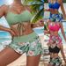 Women's Clothing Split Two Piece Bikini Large Size Bikini Swimsuit_ecoleips.com