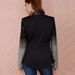 Women's Clothing Plus Size Blazer Women's Spring And Autumn Sequined Slim Casual Women's Small Suit_ecoleips.com