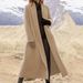 Long Coat Plus Coat Casual Woolen Trench Coat_ecoleips.com