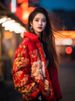 girl Internet Celebrity National Style Northeast Rural Year Large Flower Jacket Women, Autumn And Winter New Down Cotton Coat_ecoleips.com