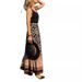 Aria Basics Aria Basics European And American Foreign Trade 2024 Independent Site Summer New Printed Loose Patchwork Large Hem Skirt For_ecoleips.com
