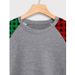 In-stock Wholesale Long-sleeve Color-blocked Sweatshirt, Available For Purchase Starting From One Piece On Temu,_ecoleips.com