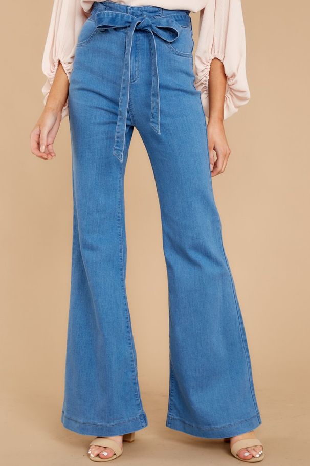 Women's Clothing Versatile Fashion Simple Ripped Ladies Wide Leg Pants_ecoleips.com