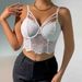 Summer Autumn Women's Sexy Lace Camisole Small Vest Eye Catching Design Perspective Chest Support Cross Border Fashion Top_ecoleips.com