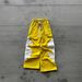 Women's Trendy Casual Pants With Personalized Graffiti Embroidery Patches Stretch Trousers_ecoleips.com