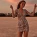 Verve 2025 Sexy Deep V-Neck Sheer Gold Sequin Bodycon Dress Long Sleeve Evening Gown Women's Autumn New Fashion_ecoleips.com