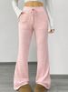 AD165 Spring/Summer 2025 New Slimming Pocket Draped Tie-Waist Casual Loose Comfortable Wide-Leg Women's Pants_ecoleips.com