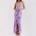 Verve 2025 Summer Style High-End Women's Strap Long Sleeveless Dress For Women_ecoleips.com