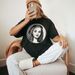Disgusted Doll Face Shirt Funny Meme Shirt Cursed Image Graphic Tee Summer Men's And Women's Loose And Breathable T-shirt Top_ecoleips.com