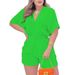 2026 Spring/Summer New European And American Cross-Border Women's Clothing Best-Seller Casual V-Neck Jumpsuit_ecoleips.com
