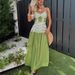 Women's Clothing Summer Sexy Backless Print Suspender Dress_ecoleips.com