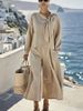 Women's Casual Long Sleeve Top & Pants Set - Autumn Essentials In Solid Colors (S-XXXL) | Soft Polyester Fabric | Elegant & Comfortable Lounge Wear_ecoleips.com