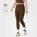 Plus No Yoga Naked Feel High Waist Tummy Control Butt Lift Fitness Pants Large Size Skin-Friendly Antibacterial Sports_ecoleips.com