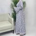 Verve Muslim Fashion Women's Islamic Traditional Clothing Arab Dress Kaftan Abaya Robe Cover-up_ecoleips.com