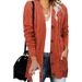 Women’s Longline Knit Cardigan – Oversized V-Neck Button-Up Coatigan (S-XXXL, 14 Colors)_ecoleips.com