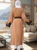New High Quality Nida Fabric Abaya Dubai Turkey Muslim Hijab Dress Women Morrocan Kaftan Dress Ramadan Kimono Embroidery Burka_ecoleips.com