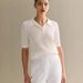 Women's Clothing Short Sleeved Knitted Ladies Summer Casual Tops Knitted Sweaters_ecoleips.com