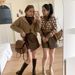YD350 New Fashionable Sexy PU Leather With Slit, High-Waisted Slim-Fit Short Skirt For Autumn And Winter_ecoleips.com