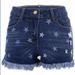 SC Women's High-Waisted Tassel Star Print Shorts European American Style Denim Clothing for Ladies_ecoleips.com