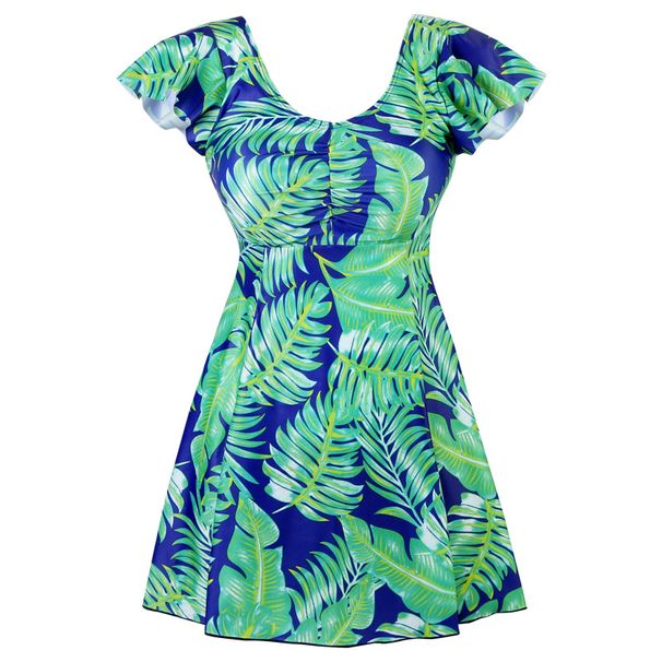 Women's Clothing New Swimsuit Covers Belly And Looks Slim And Conservative. Internet Celebrity Ins Large Size Fat M One Piece Skirt _ecoleips.com