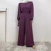 Verve Dubai Loose Casual Muslim Sets 2335+9003_ecoleips.com