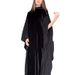 Women's Clothing Bat Sleeve Cape Loose Robe Dress_ecoleips.com