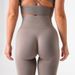 Women's Tight Fitting Seamless Yoga Pants Butt Lifting Cropped Fitness Sportswear Cationic Linen_ecoleips.com