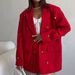 Women's Clothing Straight Loose Heart Hot Diamond Suit Female Ins Style Long Sleeve Autumn And Winter Single Button Design Top Female_ecoleips.com