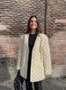 Spring Summer Women's Jacket Personalized Street Vintage Deep V Rivet Inlaid Suit Jacket_ecoleips.com