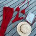 Women's Clothing New Drawstring Bikini Three Piece Swimsuit Female Split High Cut Triangle Swimsuit_ecoleips.com