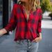 Cross-border Plaid Shirt For Women, 2026 Spring/summer, Loose Versatile, Pure Cotton Plaid, Unisex Style, European And_ecoleips.com