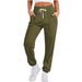 Aria Basics 2024 Autumn European And American Women's Thickened Jogger Pants, 7 Colors In Stock_ecoleips.com