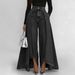 Women's Clothing Spring/Summer Women's High-Waisted Loose Denim Trousers For Formal & Casual For Women Fashionable Temperament_ecoleips.com