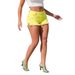 Women's Clothing Casual Washed Retro Distressed Solid Color High Waisted Denim Shorts_ecoleips.com