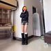 Women's American Retro Distressed Denim Shorts Straight Leg Slimming Sexy Summer Dancewear_ecoleips.com
