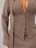 European And American Women's Clothing New Fashion V-neck Scarf Decoration Long-sleeved Casual Suit Suit_ecoleips.com