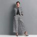 2026 Cross-Border New Turn-Down Collar Slim Fit Women's Fashion European And American Style Long Sleeve Short Jacket_ecoleips.com